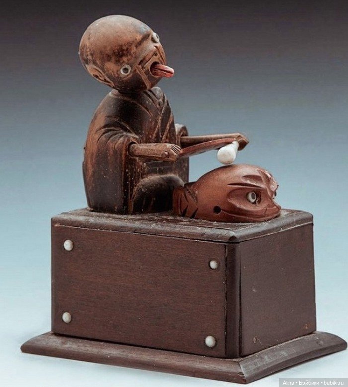 Kobe dolls - механические деревянные игрушки (фото 5)