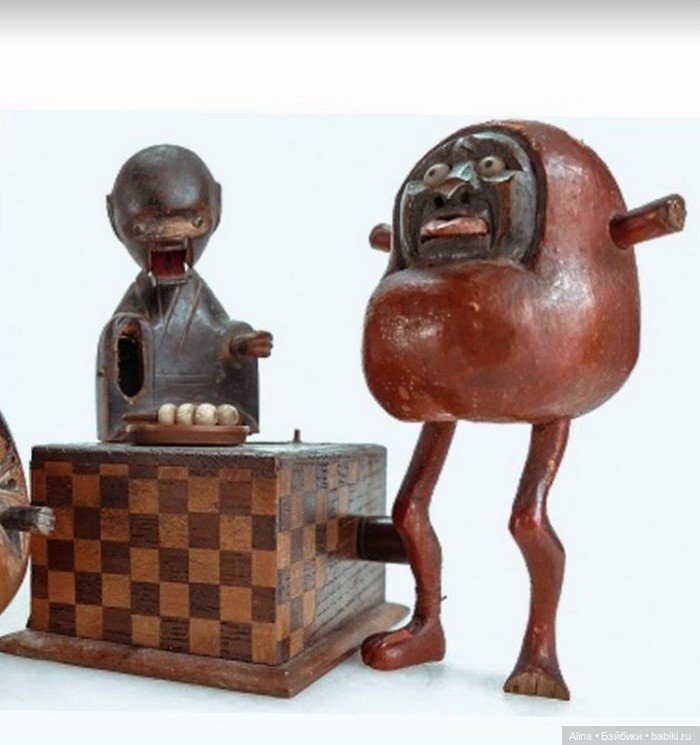 Kobe dolls - механические деревянные игрушки (фото 6)
