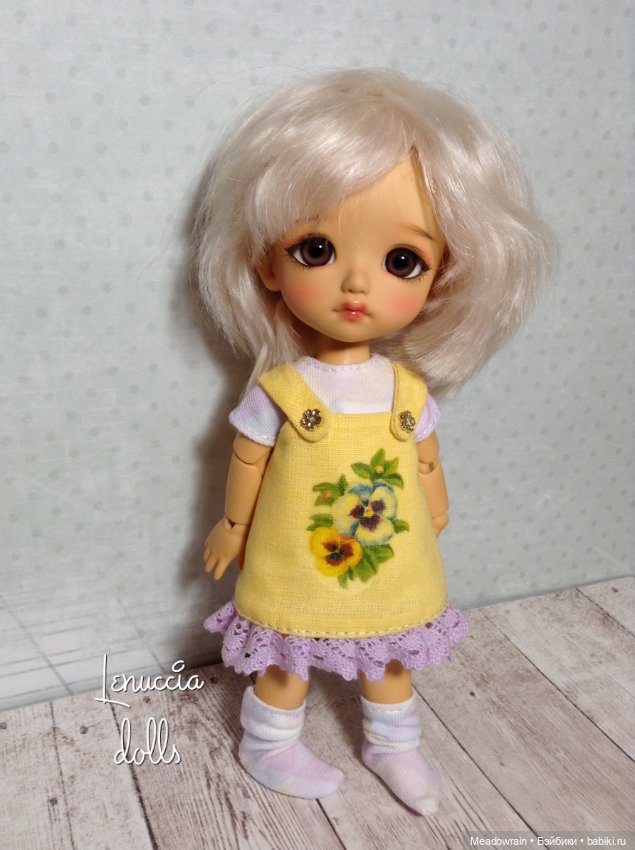 Анютины глазки — Одежда и обувь для кукол BJD (БЖД): 1/3