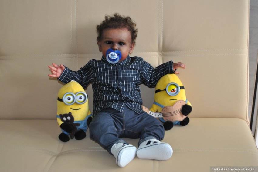 Мои любимые реборнята. Египетский мальчик Амир