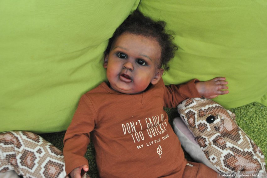 Мои любимые реборнята. Египетский мальчик Амир