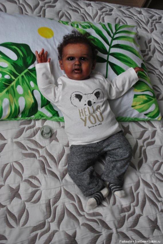 Мои любимые реборнята. Египетский мальчик Амир