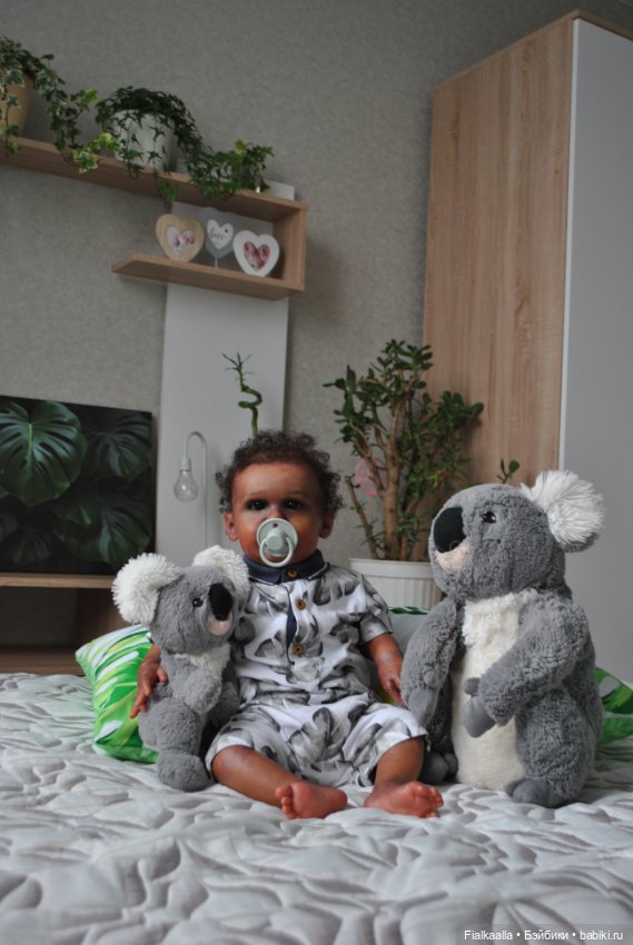 Мои любимые реборнята. Египетский мальчик Амир