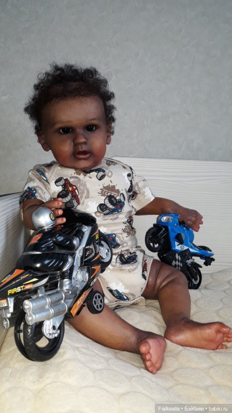 Мои любимые реборнята. Египетский мальчик Амир