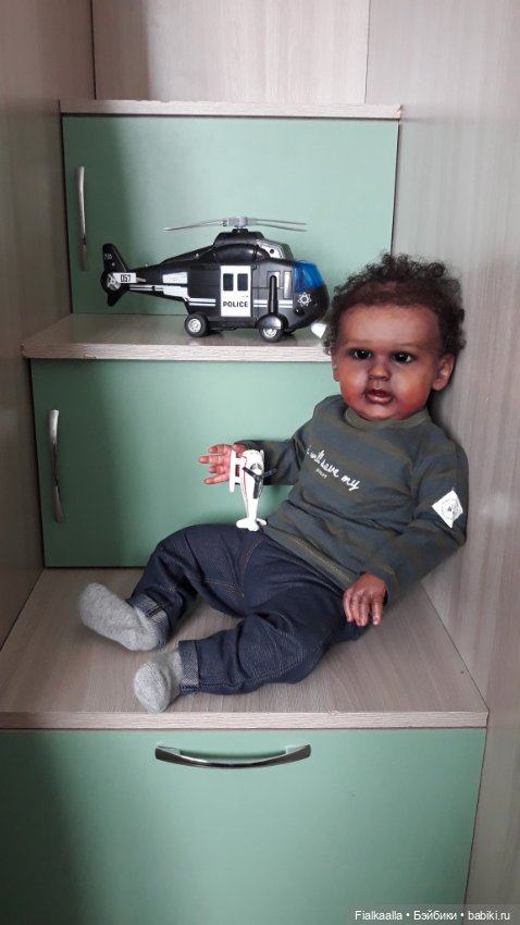 Мои любимые реборнята. Египетский мальчик Амир