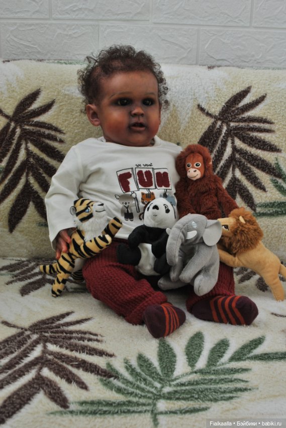 Мои любимые реборнята. Египетский мальчик Амир