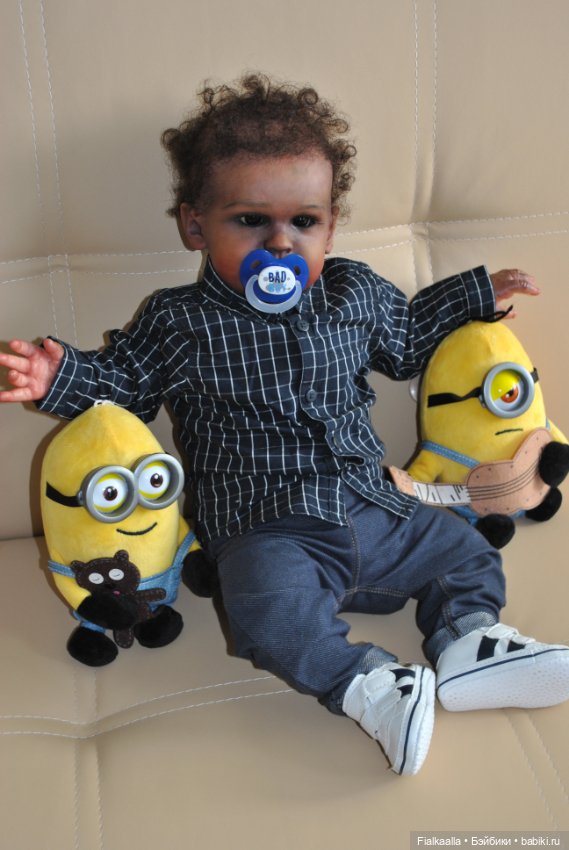 Мои любимые реборнята. Египетский мальчик Амир