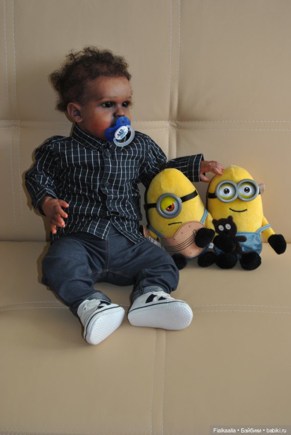 Мои любимые реборнята. Египетский мальчик Амир