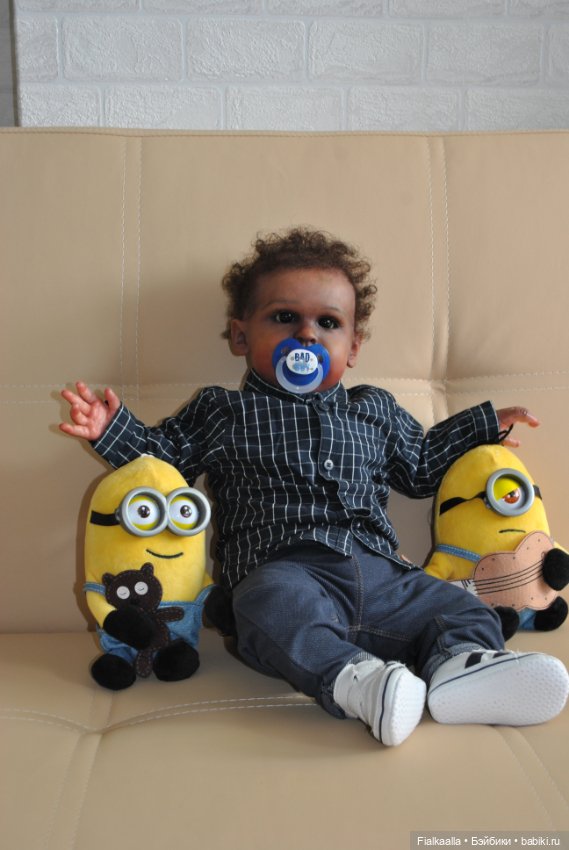 Мои любимые реборнята. Египетский мальчик Амир