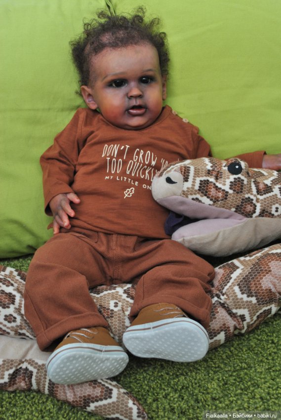 Мои любимые реборнята. Египетский мальчик Амир