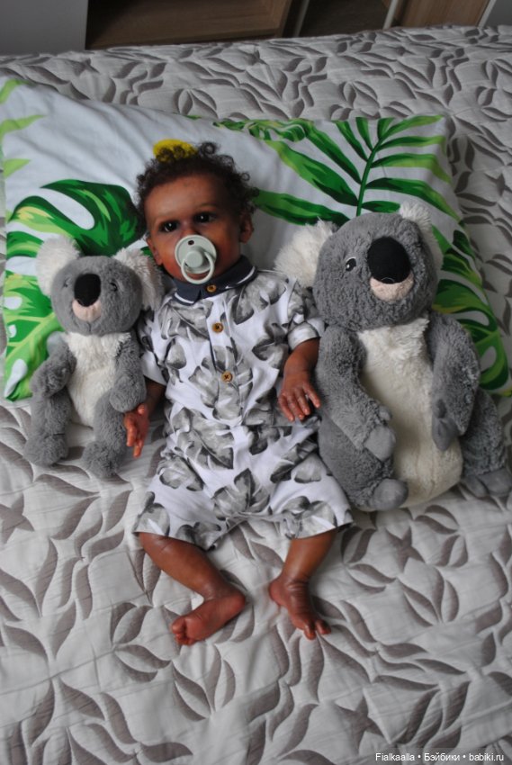 Мои любимые реборнята. Египетский мальчик Амир