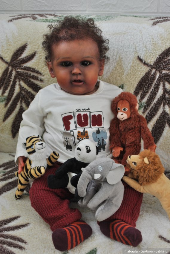 Мои любимые реборнята. Египетский мальчик Амир