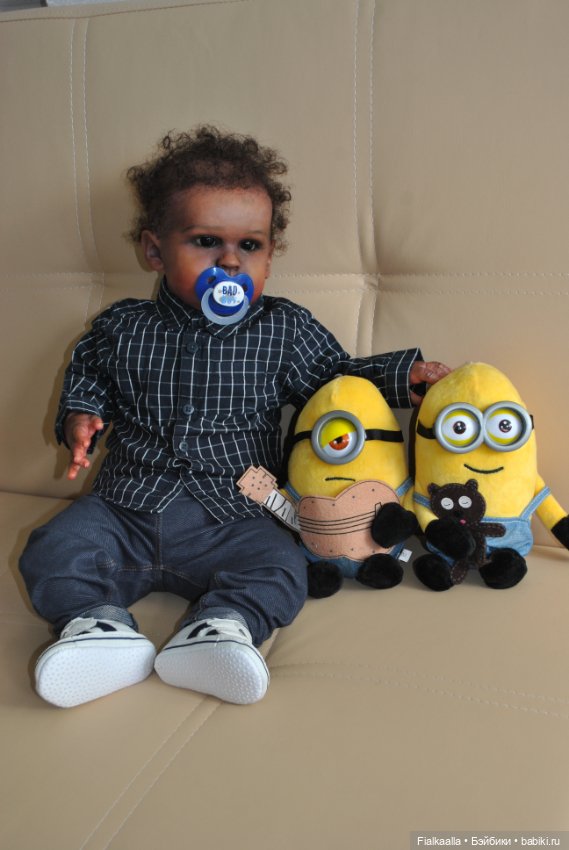 Мои любимые реборнята. Египетский мальчик Амир