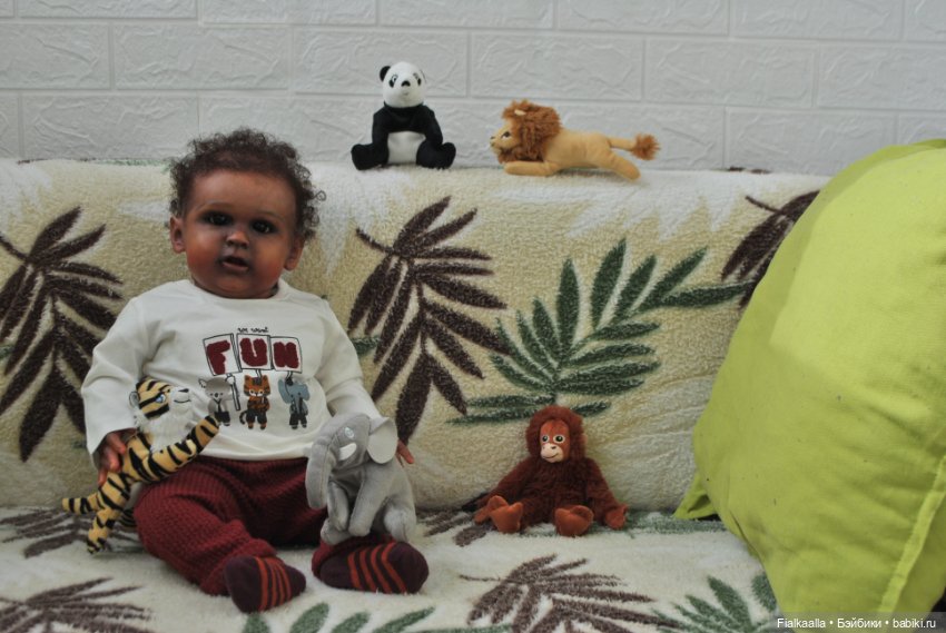 Мои любимые реборнята. Египетский мальчик Амир