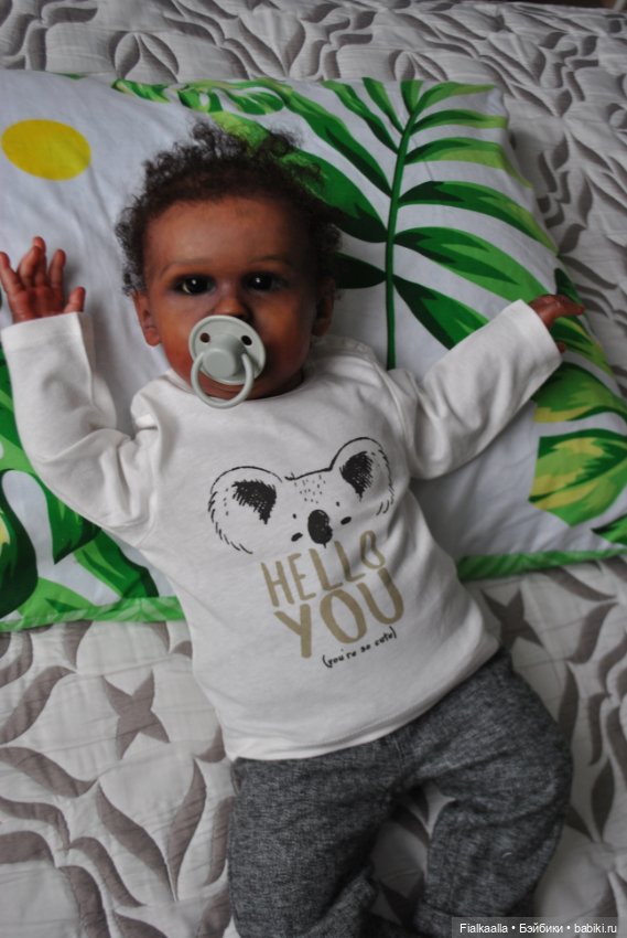 Мои любимые реборнята. Египетский мальчик Амир