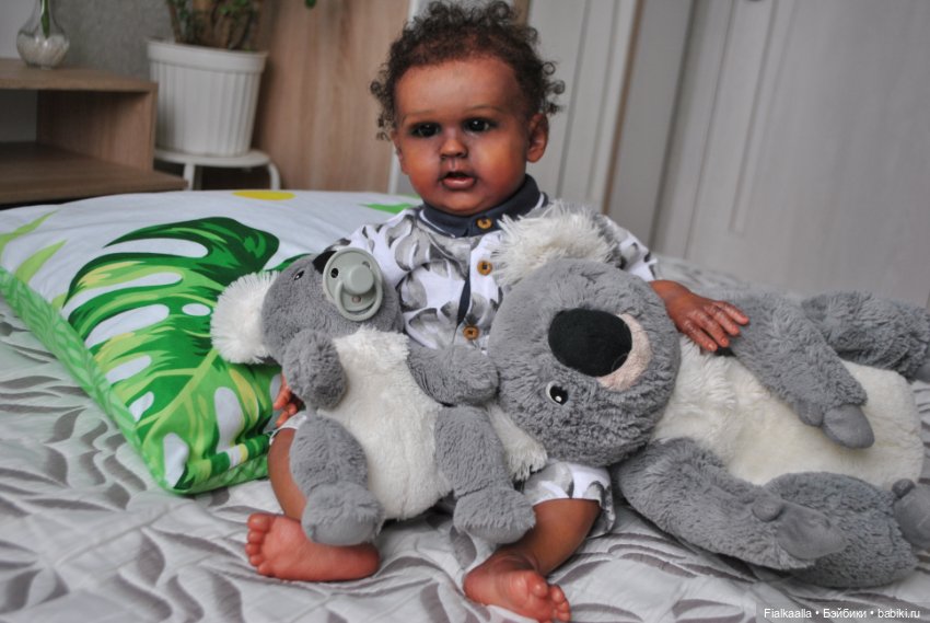 Мои любимые реборнята. Египетский мальчик Амир