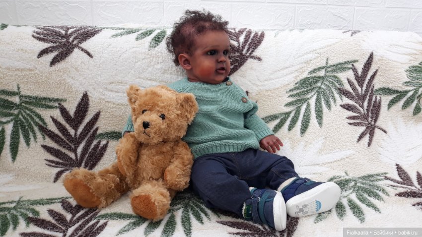 Мои любимые реборнята. Египетский мальчик Амир