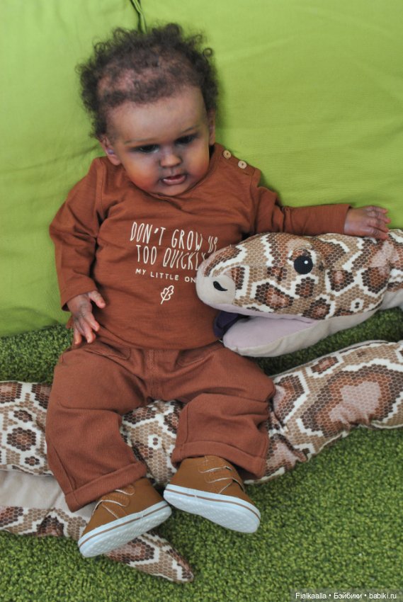 Мои любимые реборнята. Египетский мальчик Амир