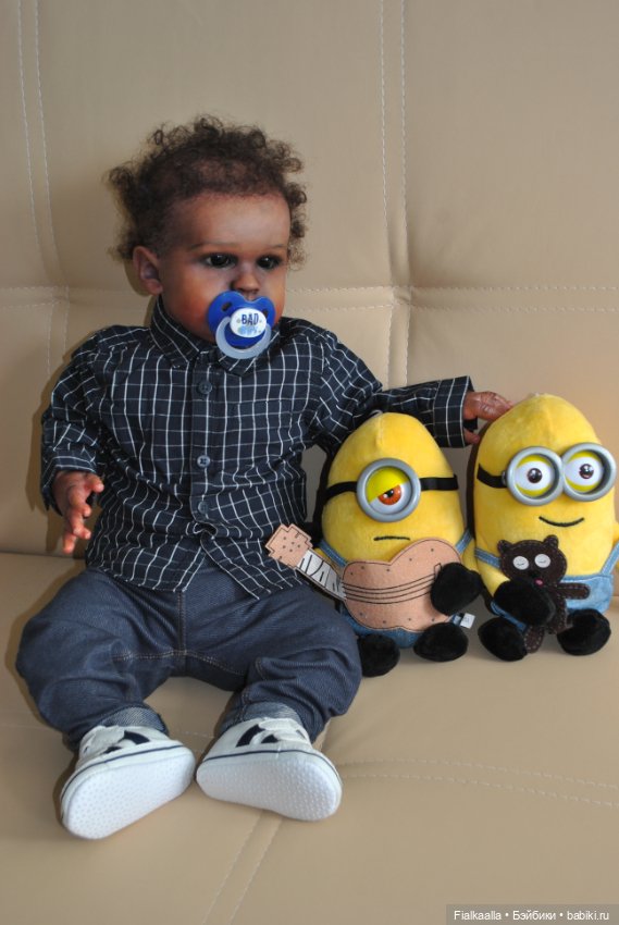 Мои любимые реборнята. Египетский мальчик Амир