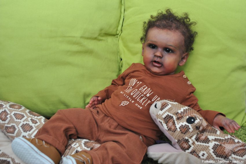 Мои любимые реборнята. Египетский мальчик Амир