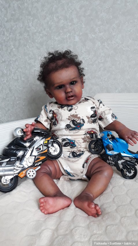 Мои любимые реборнята. Египетский мальчик Амир