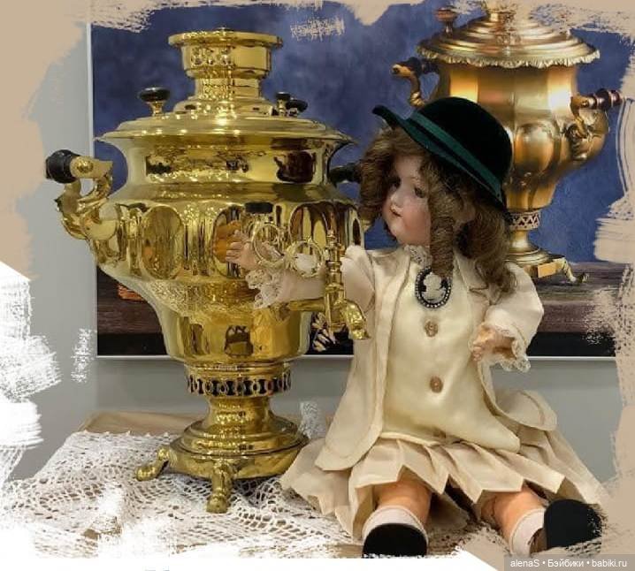 Кукольное чаепитие в духе 19-го века