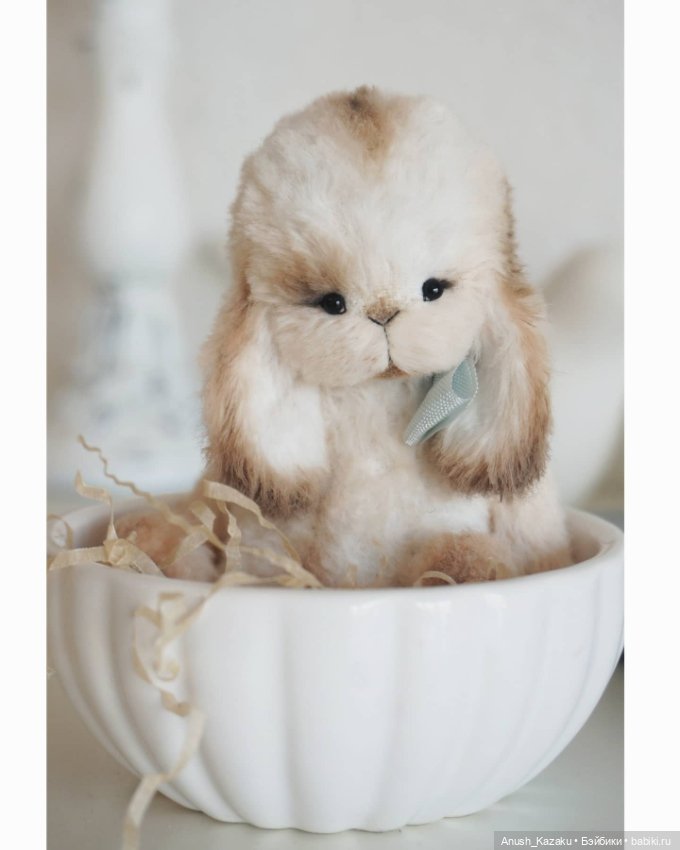 Зайка тедди — Авторские мишки Тедди и друзья: фото (фото 2)