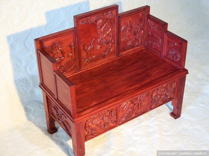 Китайская кровать — Мебель для кукол и домиков: фото (фото 8)