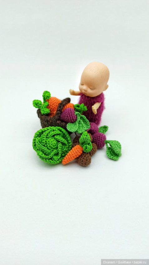 Во саду ли, в огороде — Кукольная миниатюра своими руками: еда