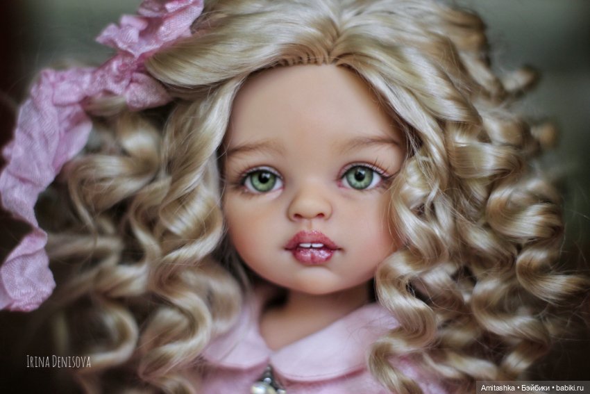 Малышка Паола Рейна ООАК с зубками (фото 5)