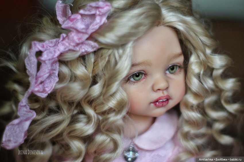 Малышка Паола Рейна ООАК с зубками (фото 2)