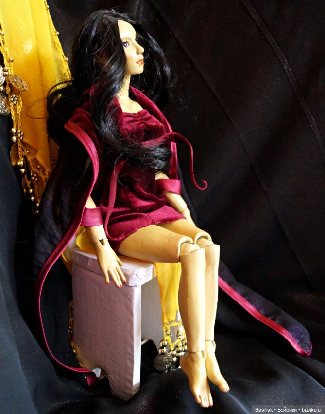 Девушка. Шарнирная кукла — Авторские шарнирные куклы своими руками: лепка