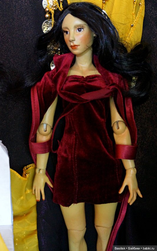 Девушка. Шарнирная кукла — Авторские шарнирные куклы своими руками: лепка (фото 4)