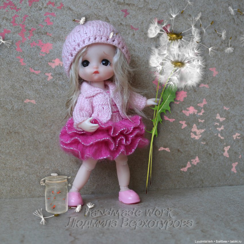 Розовые очки. 2 — Куклы Baboliy (Баболи (фото 3)