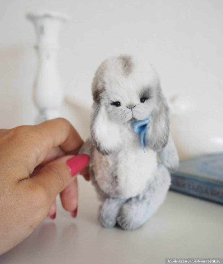 Зайка тедди — Авторские мишки Тедди и друзья: фото (фото 2)