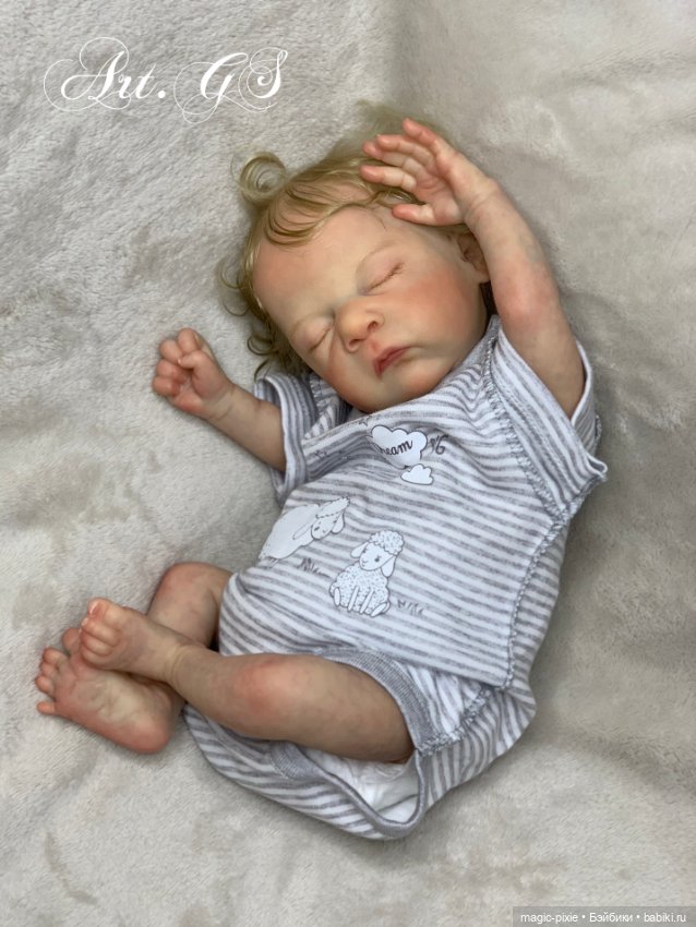 Кукла реборн Pip — Куклы Реборн (Reborn): работы мастеров (фото 4)