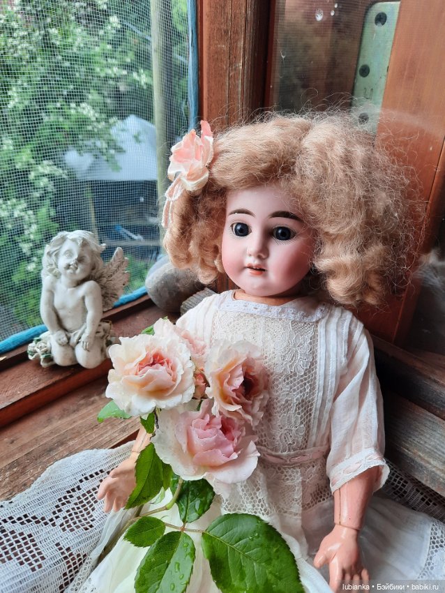 Цвет настроения... белый — Антикварные куклы Armand Marseille (AM): молд 390