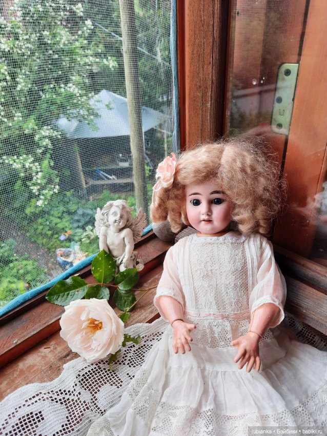 Цвет настроения... белый — Антикварные куклы Armand Marseille (AM): молд 390