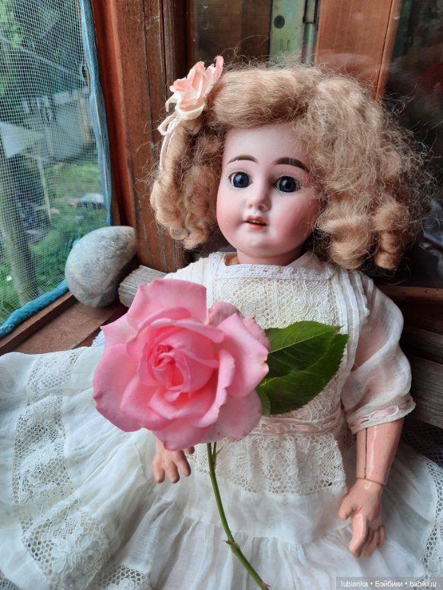 Цвет настроения... белый — Антикварные куклы Armand Marseille (AM): молд 390