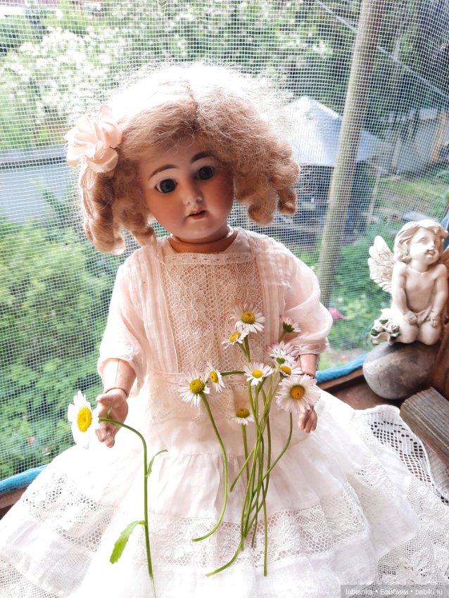Цвет настроения... белый — Антикварные куклы Armand Marseille (AM): молд 390