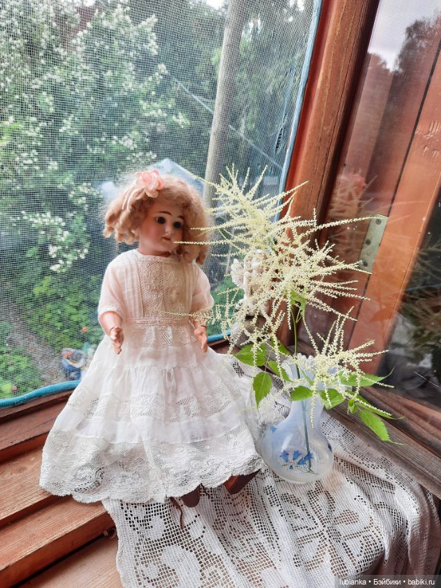 Цвет настроения... белый — Антикварные куклы Armand Marseille (AM): молд 390