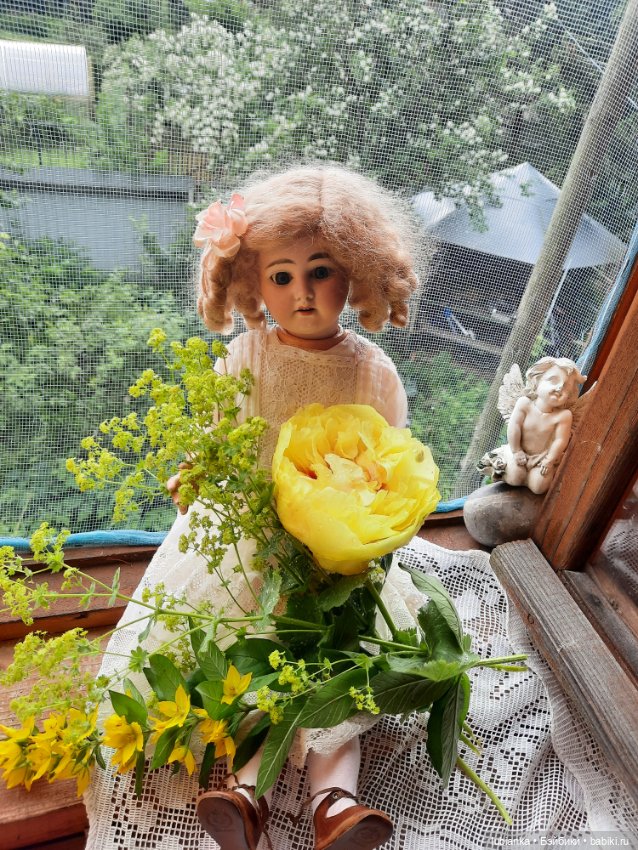 Цвет настроения... белый — Антикварные куклы Armand Marseille (AM): молд 390