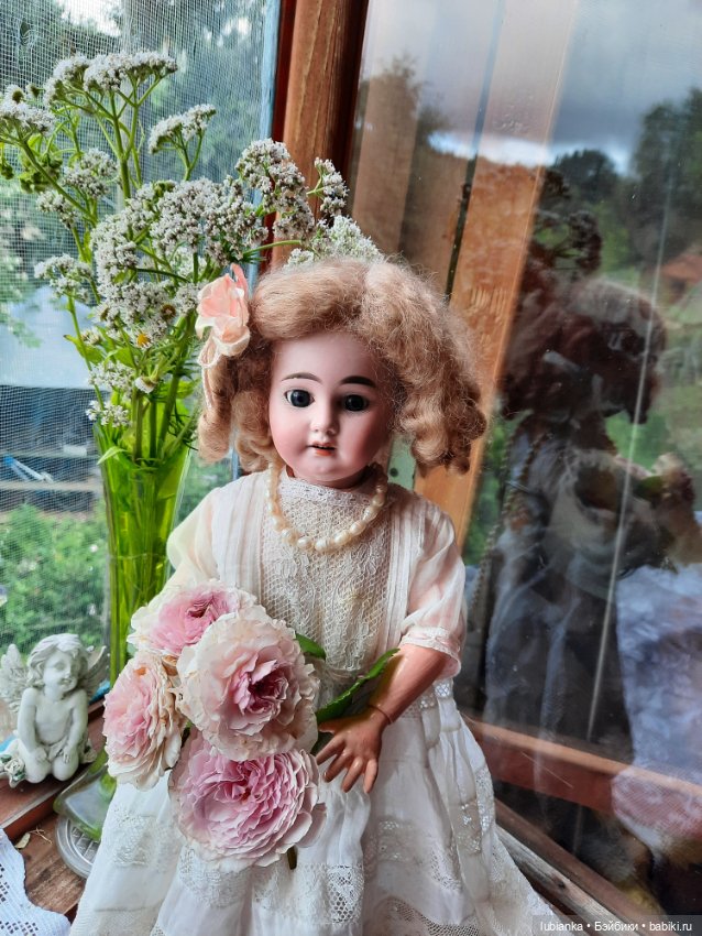 Цвет настроения... белый — Антикварные куклы Armand Marseille (AM): молд 390