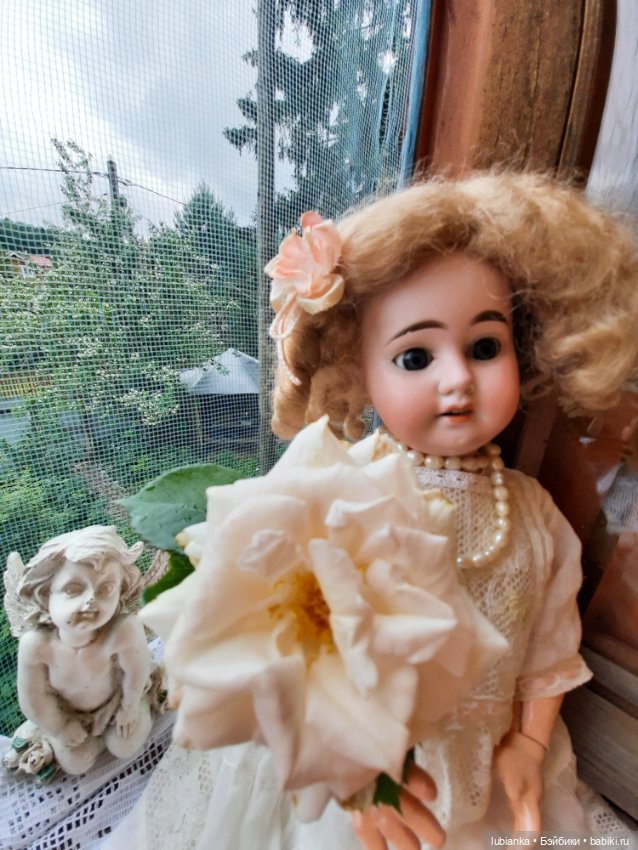 Цвет настроения... белый — Антикварные куклы Armand Marseille (AM): молд 390