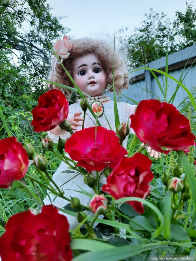 Цвет настроения... белый — Антикварные куклы Armand Marseille (AM): молд 390 (фото 5)