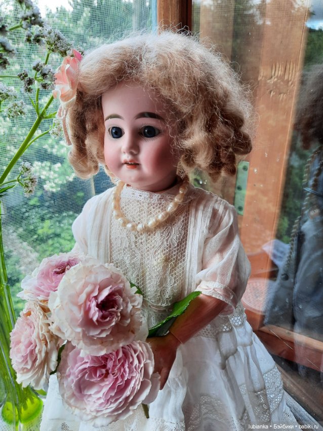 Цвет настроения... белый — Антикварные куклы Armand Marseille (AM): молд 390