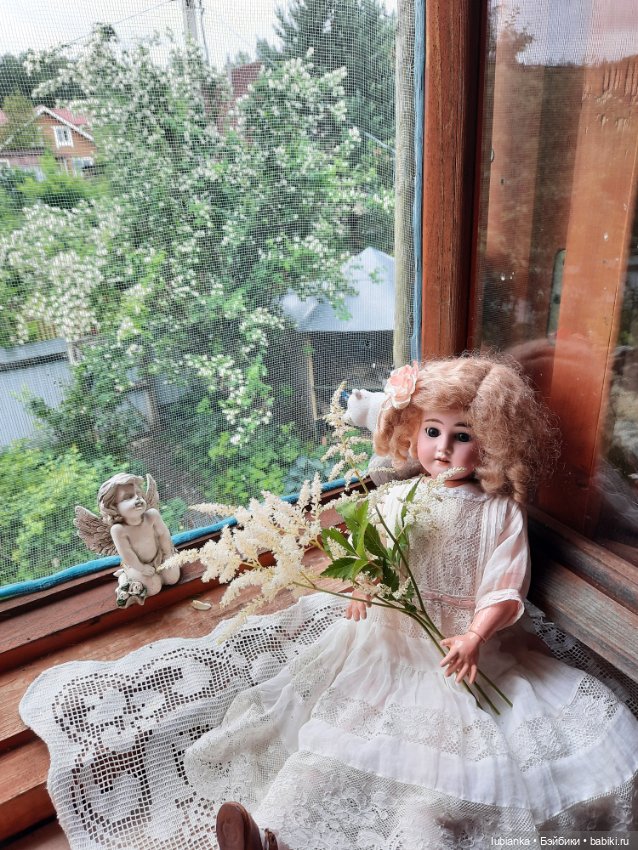 Цвет настроения... белый — Антикварные куклы Armand Marseille (AM): молд 390