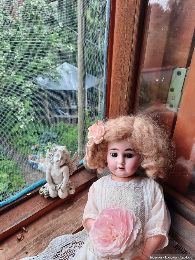 Цвет настроения... белый — Антикварные куклы Armand Marseille (AM): молд 390