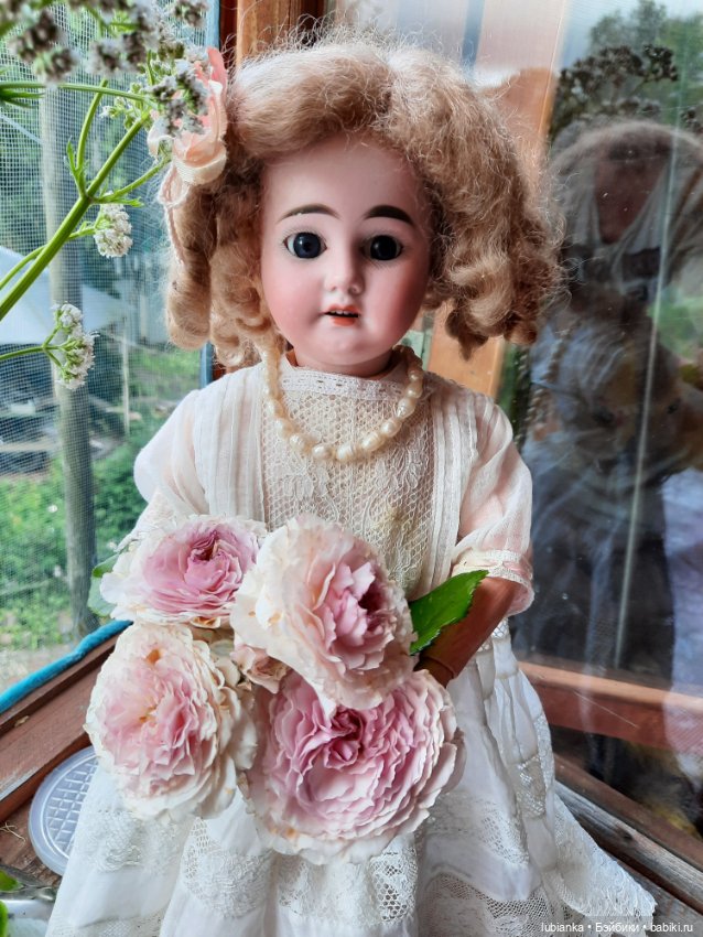 Цвет настроения... белый — Антикварные куклы Armand Marseille (AM): молд 390