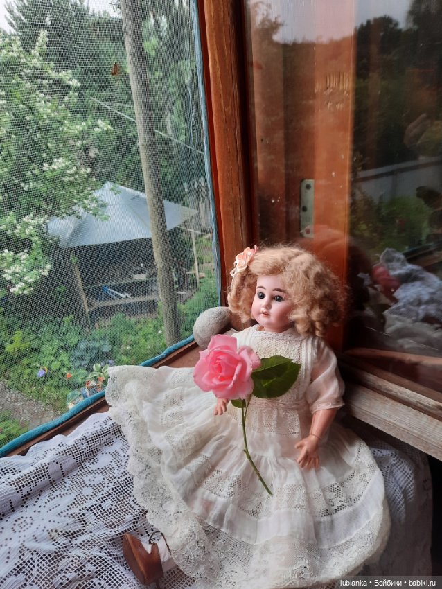 Цвет настроения... белый — Антикварные куклы Armand Marseille (AM): молд 390